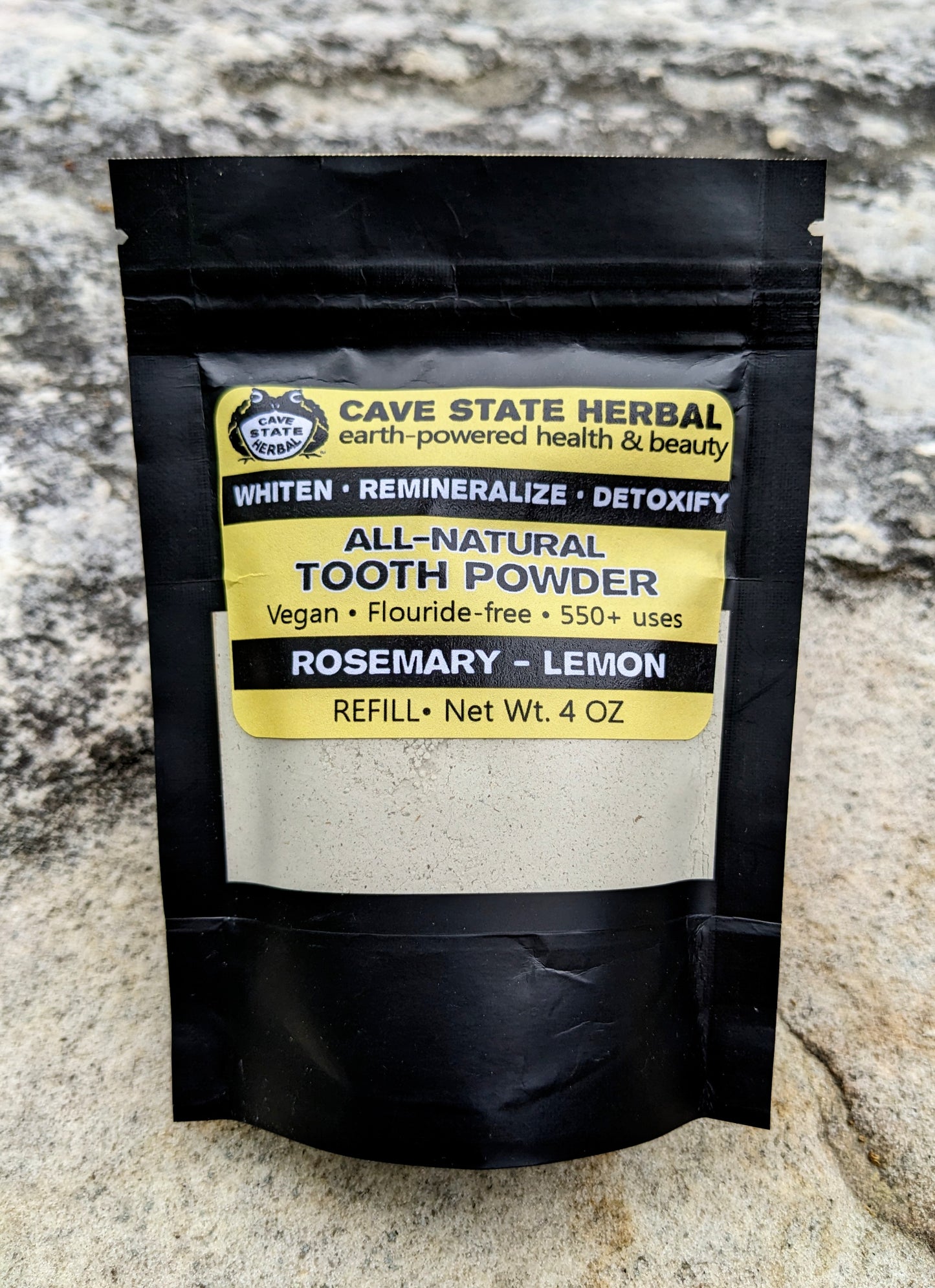 Refill - Natural Mineralizing Tooth Powder - Pick Your Flavor - 4 oz Pack
