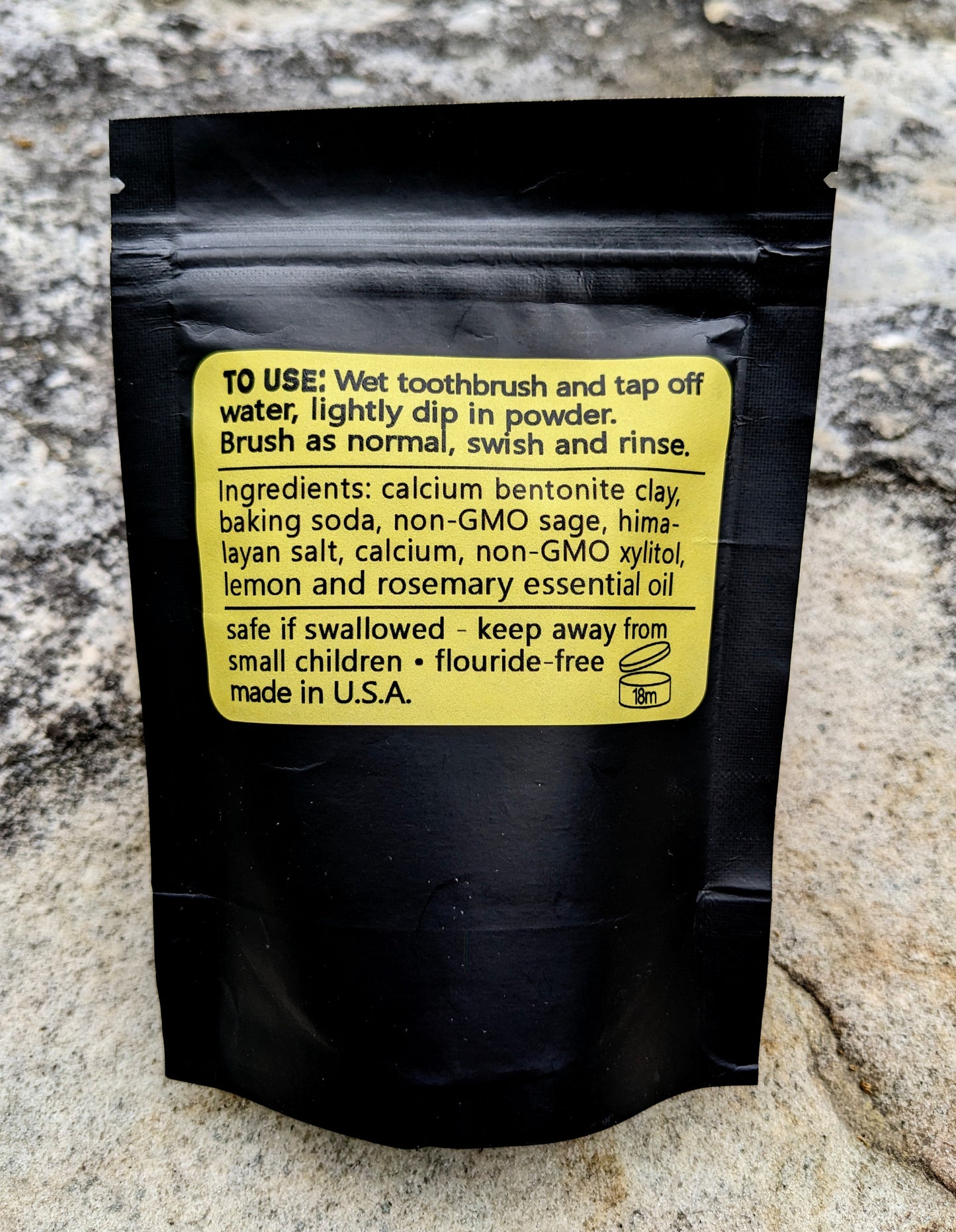 Refill - Natural Mineralizing Tooth Powder - Pick Your Flavor - 4 oz Pack
