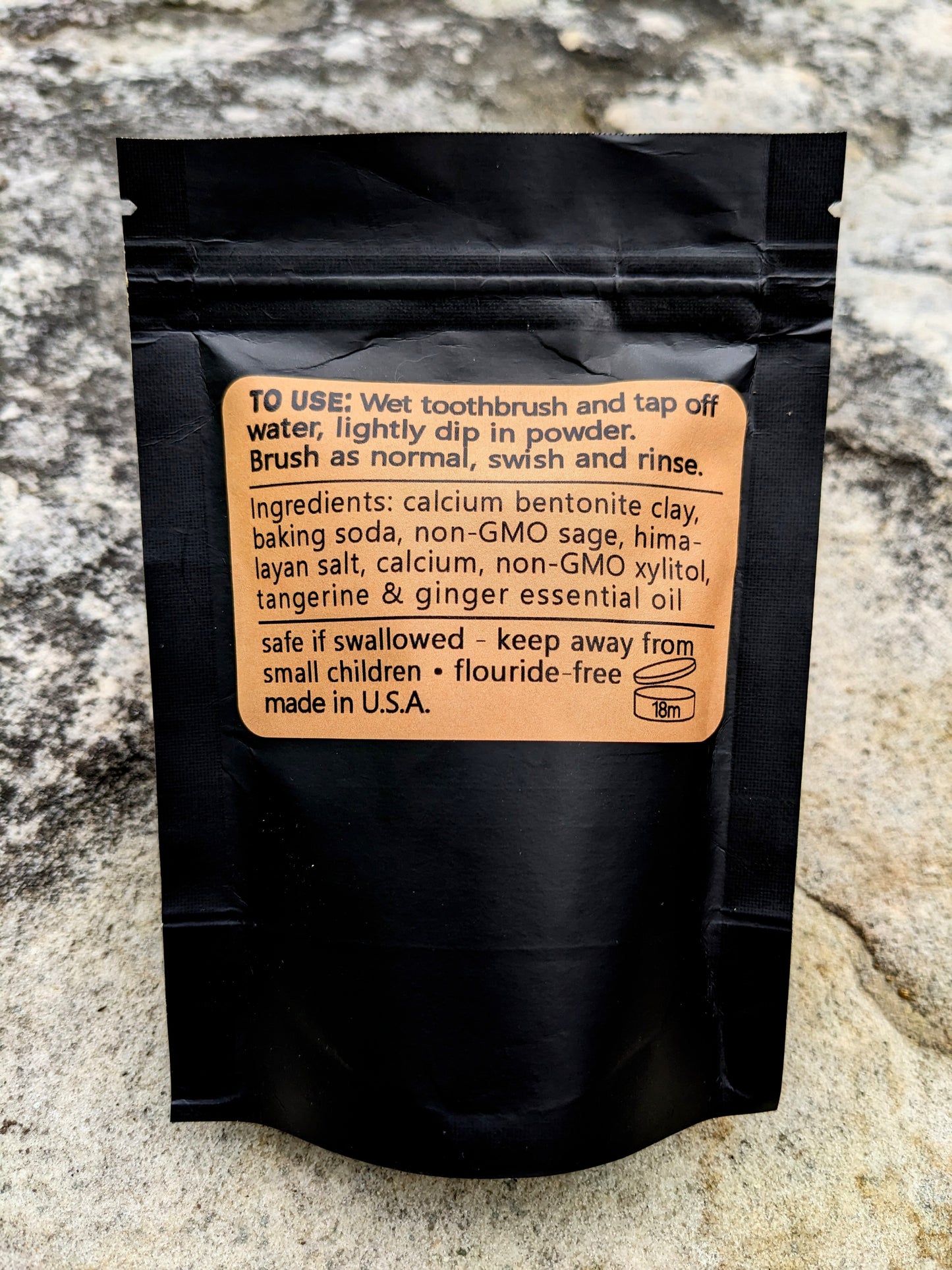 Refill - Natural Mineralizing Tooth Powder - Pick Your Flavor - 4 oz Pack